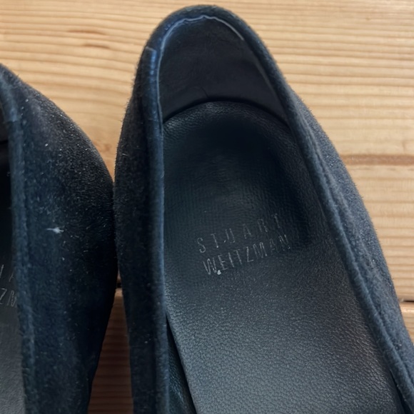 Stuart Weitzman Tasstrio Suede Tassel Loafer - Picture 5 of 8